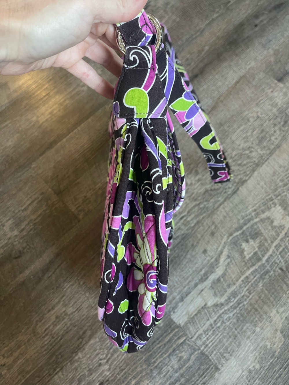 NWOT Vera Bradley Saddle Up Purple Punch print retired - Picture 8 of 10